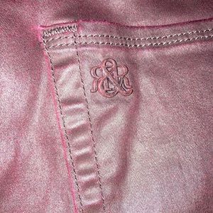 EUC Rock & Republic faux leather jeans